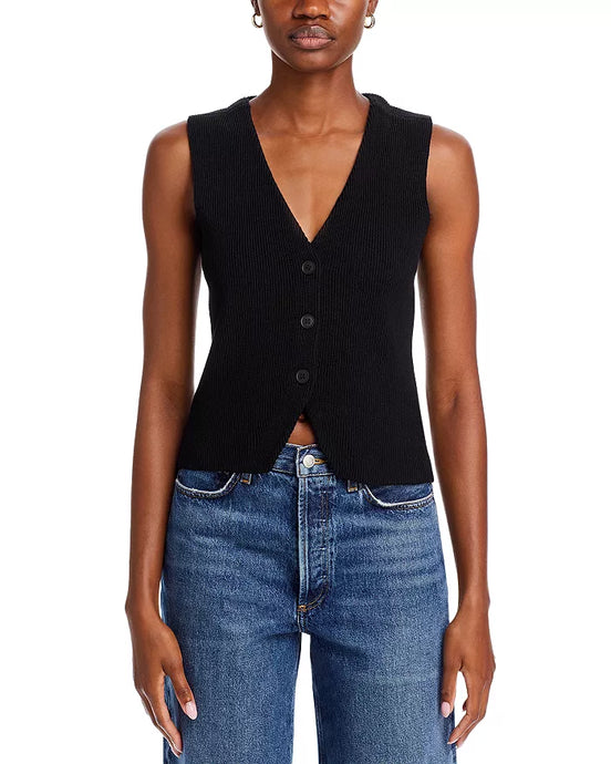 Fiora Vest - Black