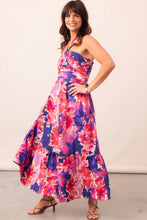Load image into Gallery viewer, Haven Poplin Tiered Dress - Pink Multi (DR4835)
