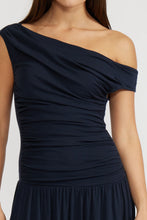 Load image into Gallery viewer, Larson Knit Midi Dress - Navy
