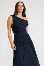 Load image into Gallery viewer, Larson Knit Midi Dress - Navy
