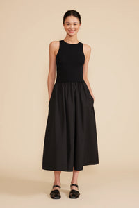 Marlena Mixed Media Dress