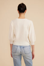 Load image into Gallery viewer, Britt Knit Sweater Top - Cream (SW3886)
