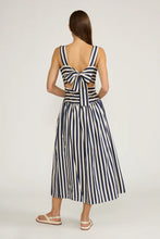 Load image into Gallery viewer, Georgie Midi Dress - Navy/White Stripe (DR5150)
