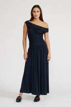 Load image into Gallery viewer, Larson Knit Midi Dress - Navy
