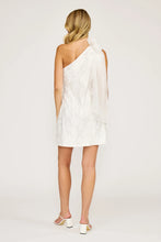 Load image into Gallery viewer, Mercy Shoulder Bow Mini Dress - White (DR4375)
