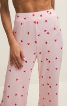 Load image into Gallery viewer, Luxe Heart Pants - Pink Marshmallow
