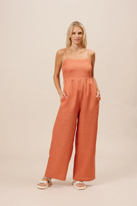 McCarthy Jumpsuit - Burnt Orange