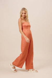 McCarthy Jumpsuit - Burnt Orange