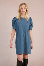Load image into Gallery viewer, Margie Mini Suede Dress - Denim
