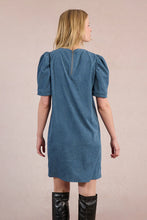 Load image into Gallery viewer, Margie Mini Suede Dress - Denim
