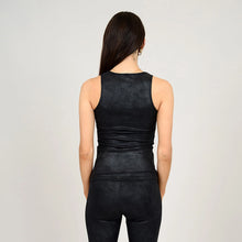 Load image into Gallery viewer, Maria Racer Tank - Black 
