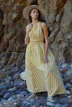 Load image into Gallery viewer, Marissa Maxi Dress - Mustard Ivory
