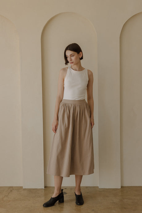 Maya Skirt - Khaki