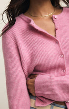 Load image into Gallery viewer, Medina Rib Cardigan - Appletini - Pink Crush
