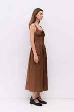 Load image into Gallery viewer, Melinda Dress - Brown
