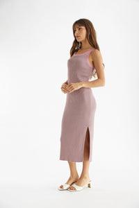 Mia Knit Dress - Pink Stripe Multi