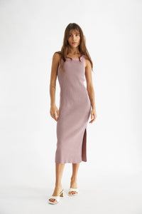 Mia Knit Dress - Pink Stripe Multi