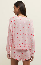 Load image into Gallery viewer, Mira Heart LS Top - Pink Marshmallow
