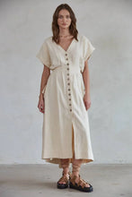 Load image into Gallery viewer, Miranda Midi Dress - Natural (Style #L7242)
