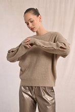 Load image into Gallery viewer, Button Detail Sweater - Beige
