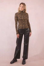 Load image into Gallery viewer, Leopard Print Under Sweater - Black/Brown Print
