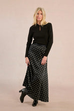 Load image into Gallery viewer, Polka Dot Skirt - Black
