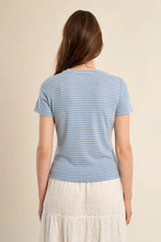 Load image into Gallery viewer, Basic Knit Striped Tee
