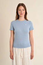 Load image into Gallery viewer, Basic Knit Striped Tee
