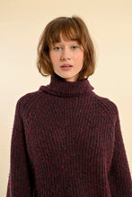 Load image into Gallery viewer, Balloon Sleeve Sweater - Dark Red
