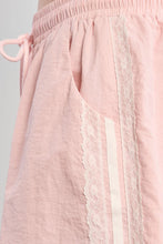 Load image into Gallery viewer, High Waist Track Shorts - Light Pink (Style #TL505EP)
