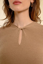 Load image into Gallery viewer, Front Twist Sweater - Beige
