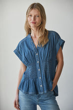 Load image into Gallery viewer, Monaco Denim Top - Med Denim (Style #L9152)
