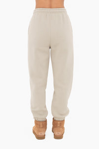 Fleece Billow Joggers - Light Sage