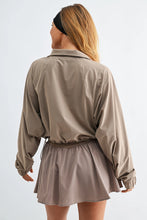 Load image into Gallery viewer, Sculpt Half Zip Pullover - Deep Indigo - Silken Taupe
