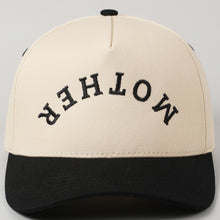 Load image into Gallery viewer, &quot;MOTHER&quot; Trucker Cap - Cream/Black - Cream/Lt. Pink - Cream/Sage
