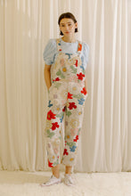 Load image into Gallery viewer, Floral Denim Overalls - Multi
