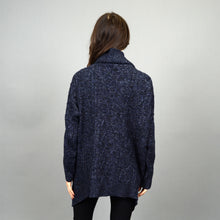 Load image into Gallery viewer, Naheed Crossover Cardigan - Navy Twist
