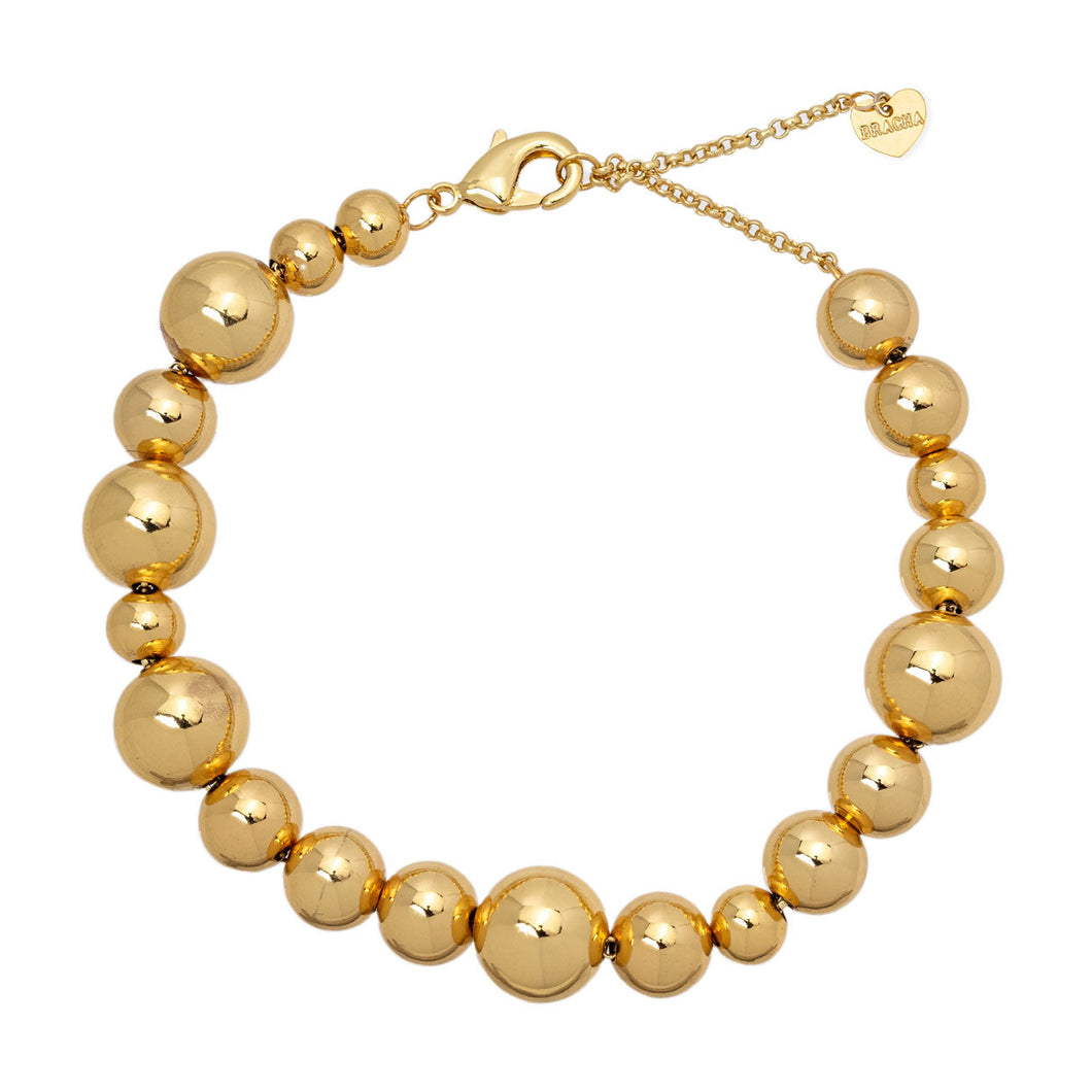Napoli Bracelet - Gold Beads