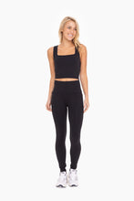 Load image into Gallery viewer, Tapered Band Essential High Waist Legging - Navy

