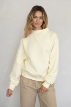 Load image into Gallery viewer, Nelly Wide Neck Fleece - Butter (TBT14112)
