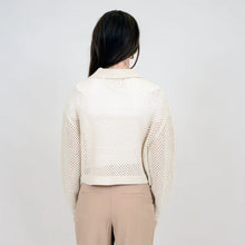 Load image into Gallery viewer, Oia Cardigan - White Bleach
