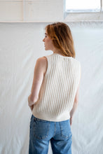 Load image into Gallery viewer, Olivia Vest - Cream - Brown
