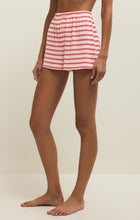 Load image into Gallery viewer, Pajama Day Striped Shorts - Red Stripe

