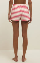 Load image into Gallery viewer, Pajama Day Striped Shorts - Red Stripe

