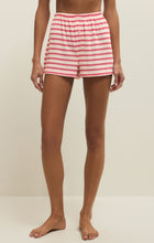 Load image into Gallery viewer, Pajama Day Striped Shorts - Red Stripe
