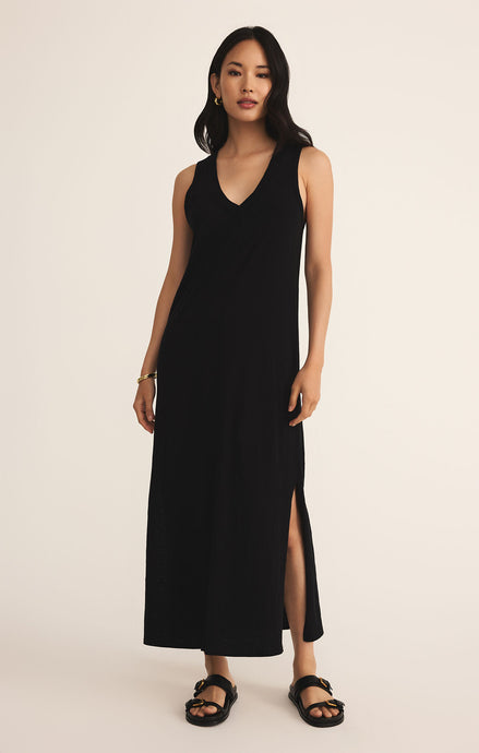 Palisades Midi Dress - Black