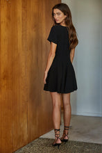 Load image into Gallery viewer, Perfect Match Mini Dress - Black (Style L8604)
