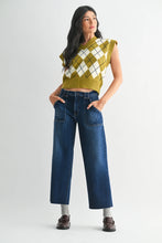 Load image into Gallery viewer, Petite Palazzo Jeans - Dark Denim
