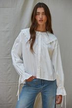 Load image into Gallery viewer, Walk the Line Blouse - Brown Gingham (Style L8738)
