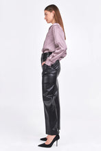 Load image into Gallery viewer, Classic Satin Blouse - Champagne or Purple
